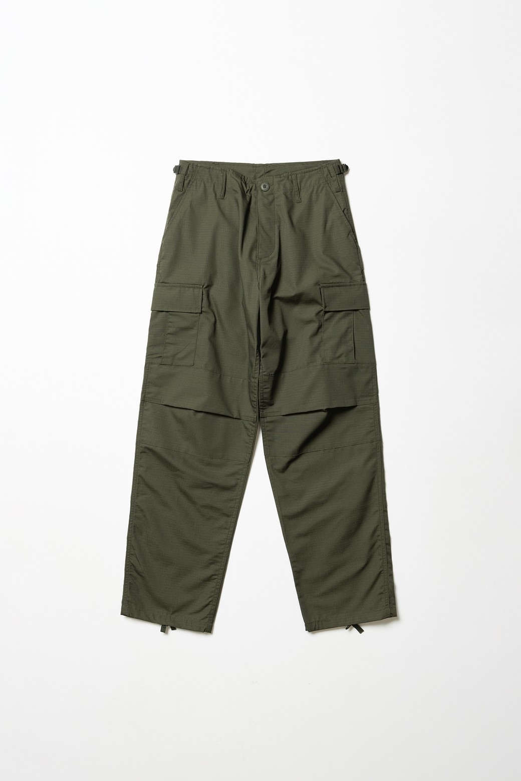 DEADSTOCK BAGGY POPLIN BDU TROUSER OLIVE - ワークパンツ/カーゴパンツ