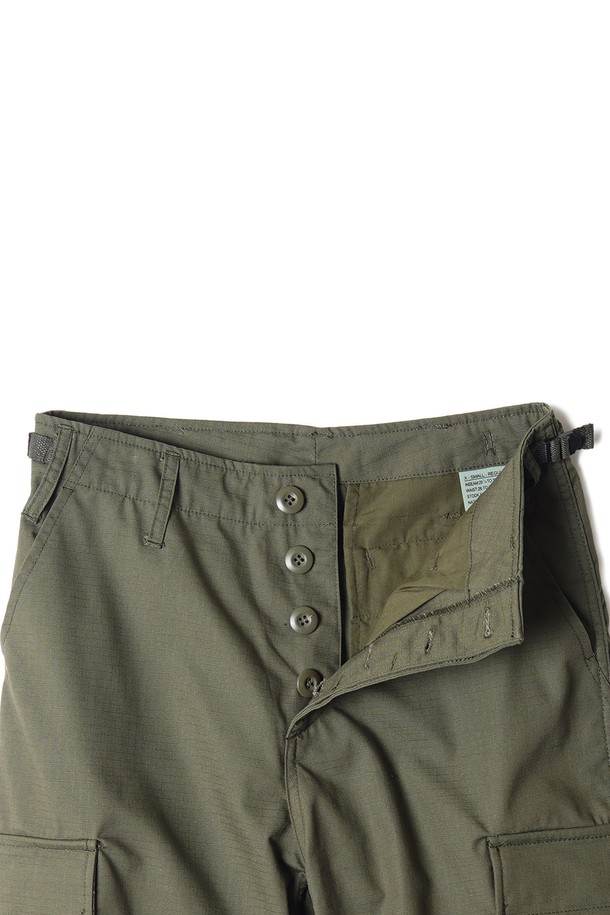 YMCL KY - 하프팬츠 - [YMCL KY] US BDU Ripstop Shorts - Olive