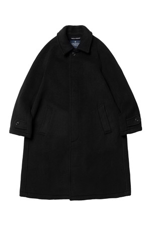 [LONDON TRADITION] Inverted Pleats Wool Coat