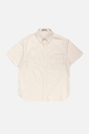 US Type Chambray Shirts(50s Model), Short Sleeve - Natural
