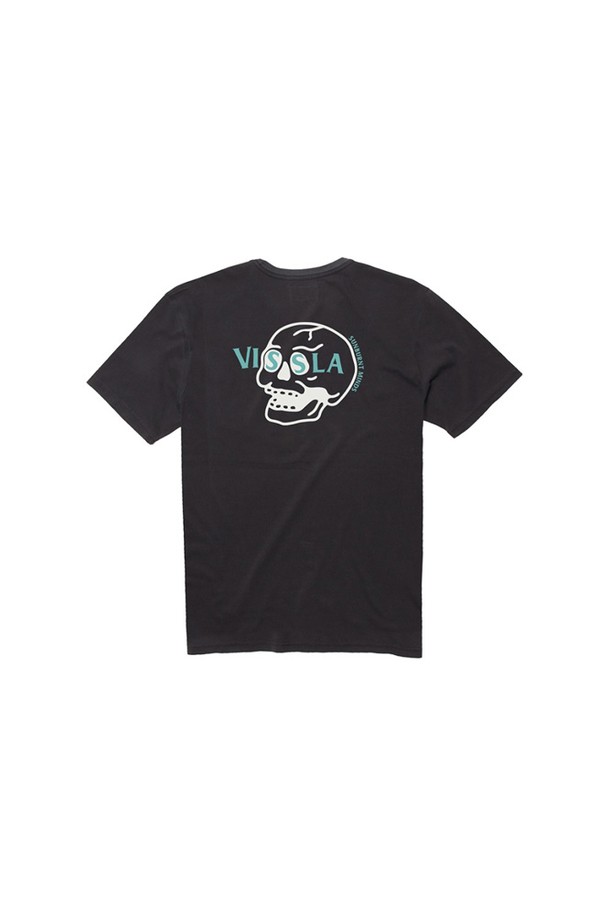 VISSLA - 반팔티셔츠 - Skully SS PKT Tee-PHA PHANTOM