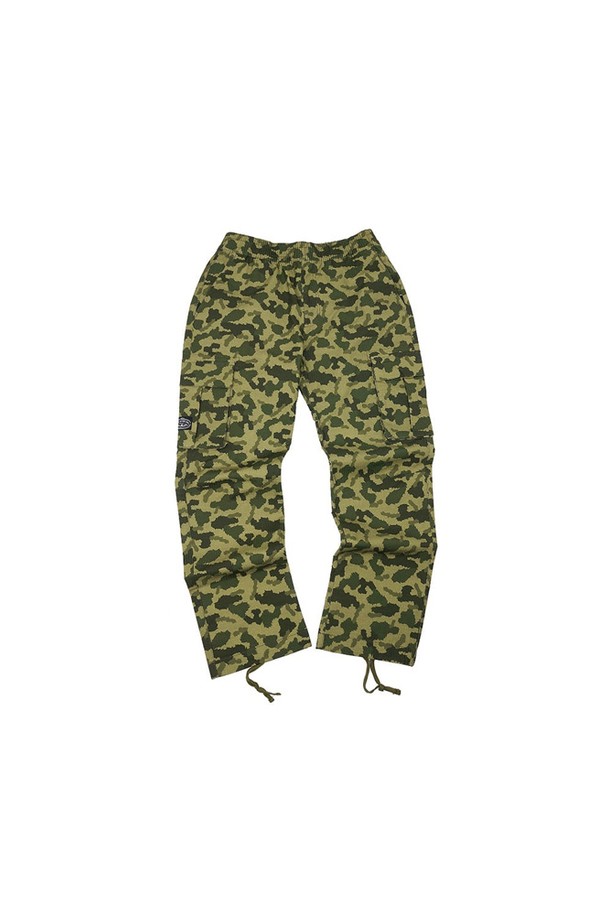 POLERSTUFF - 캐주얼팬츠 - 촙 카고 팬츠 FURRY CAMO