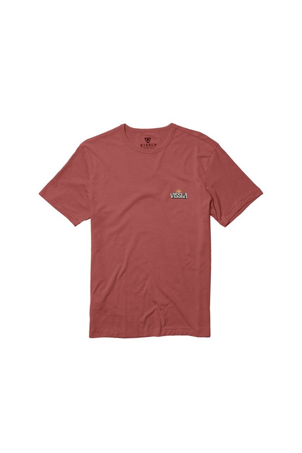 VISSLA - 반팔티셔츠 - Coast To Coast Organic Tee-RRD