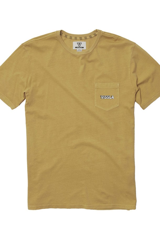 VISSLA - 반팔티셔츠 - Rooster Run SS PKT Tee-OCR OCHRE