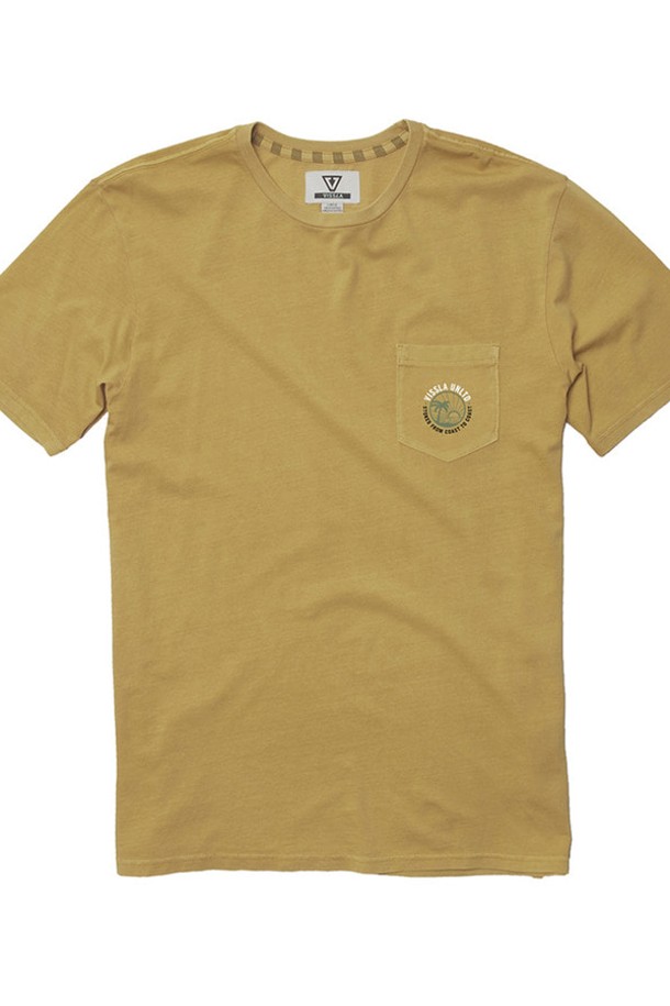 VISSLA - 반팔티셔츠 - Sun Down SS PKT Tee-OCR OCHRE