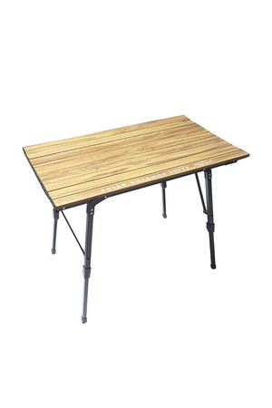 어저스터블 롤탑 알루미늄 테이블 WOOD PRINT