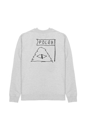 스크리블 크루 GREY HEATHER