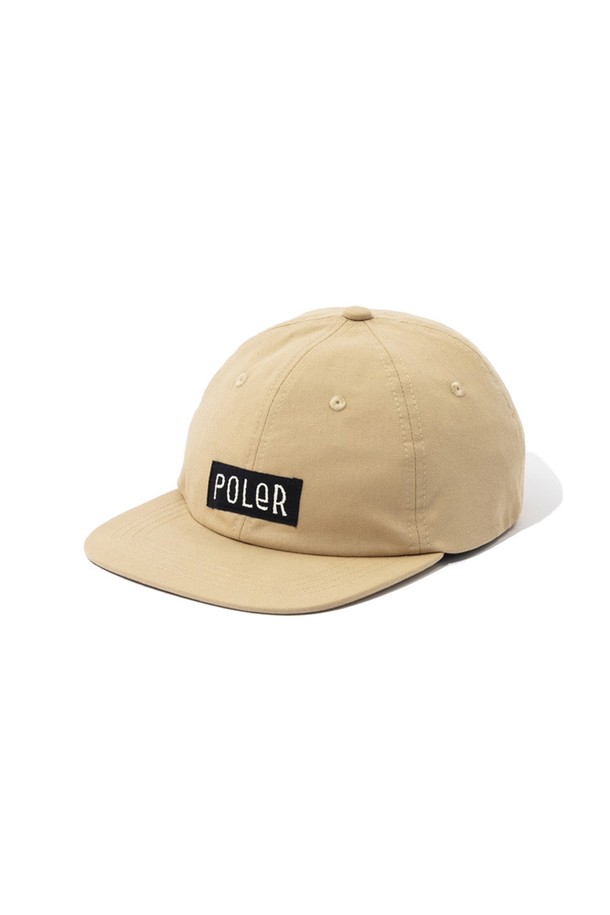 POLERSTUFF - 모자 - 코튼 6P 캡 BEIGE