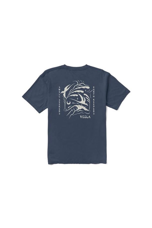 VISSLA - 반팔티셔츠 - Miyashiro Swell Seekers Organic Tee-DKD