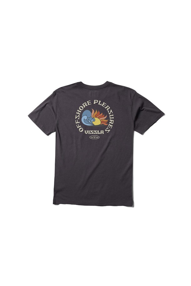 VISSLA - 반팔티셔츠 - Offshore Pleasures SS PKT Tee-PHA