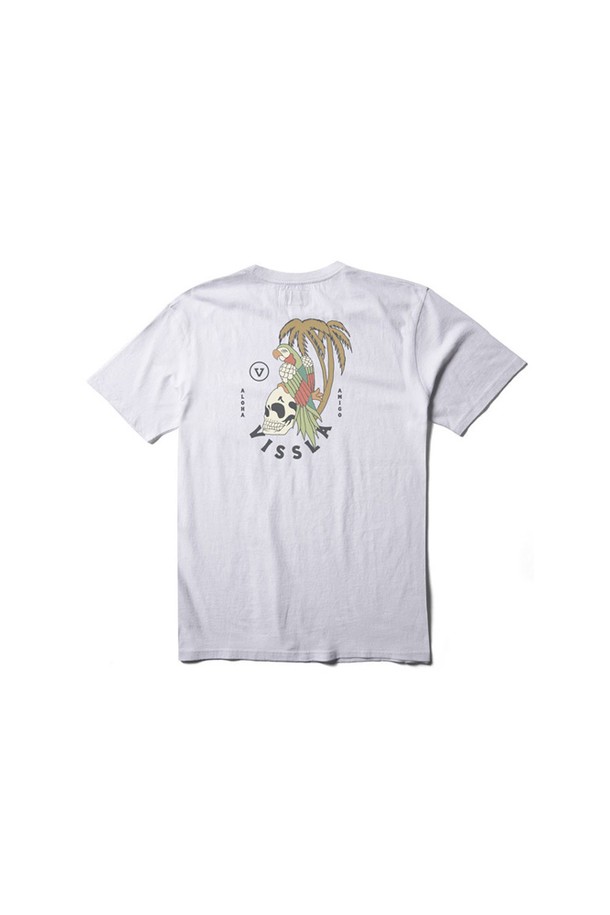 VISSLA - 반팔티셔츠 - Parrodise SS PKT Tee-WHT