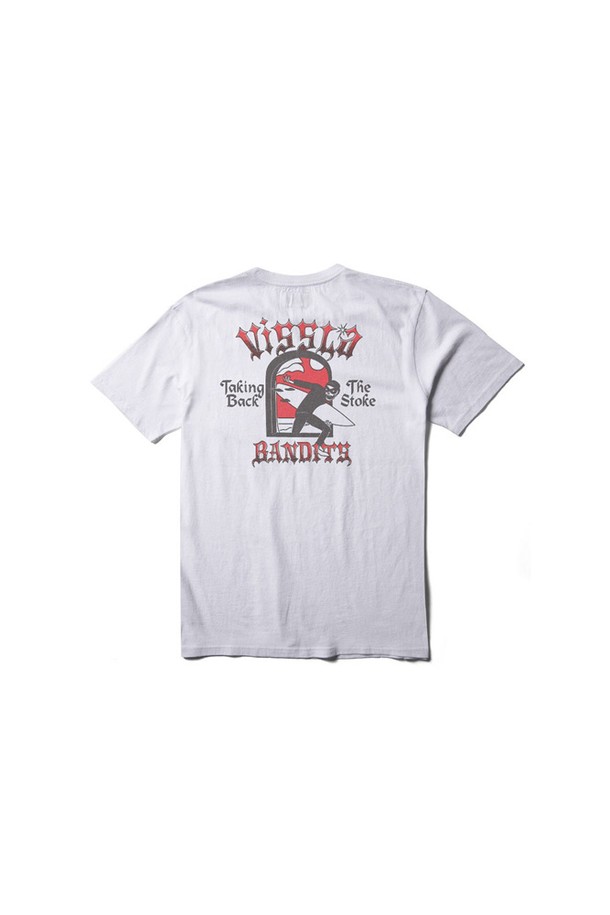 VISSLA - 반팔티셔츠 - Bandits SS PKT Tee-WHT