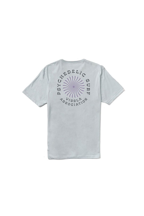 VISSLA - 반팔티셔츠 - Psycho Surf Organic PKT Tee-GMT