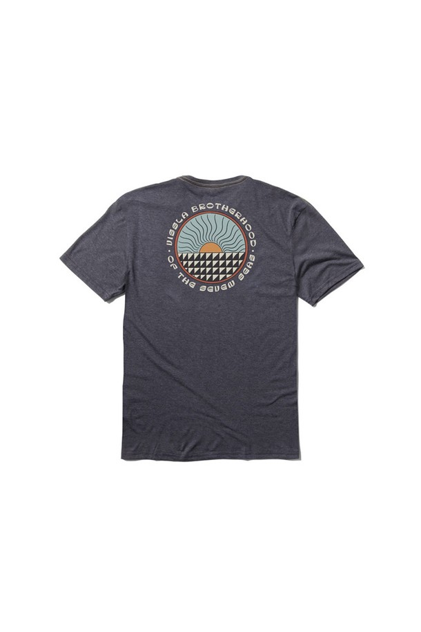 VISSLA - 반팔티셔츠 - Surf Check Comp Lite Eco Performance Tee-BLH