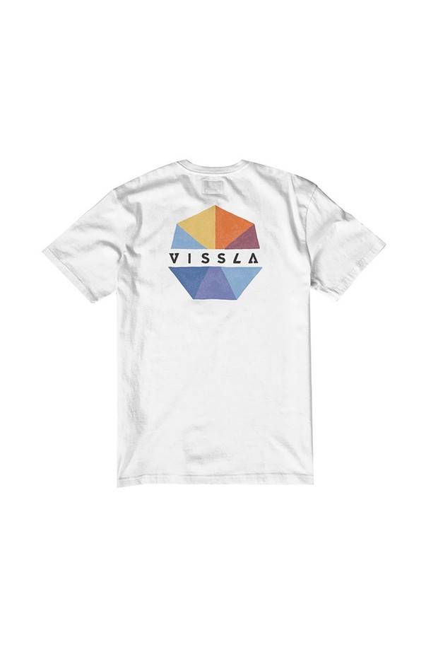 VISSLA - 반팔티셔츠 - Spectrum II SS PKT Tee-WHT