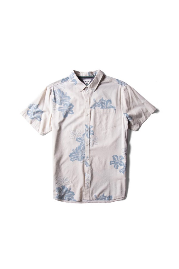 VISSLA - 반팔셔츠 - Byebiscus Eco SS Shirt-BON