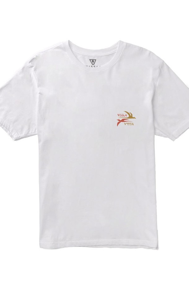 VISSLA - 반팔티셔츠 - Miyashiro Swell Seekers Organic Tee-WHT