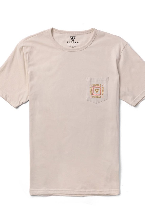 VISSLA - 반팔티셔츠 - Soren Sernade Organic PKT Tee-BON