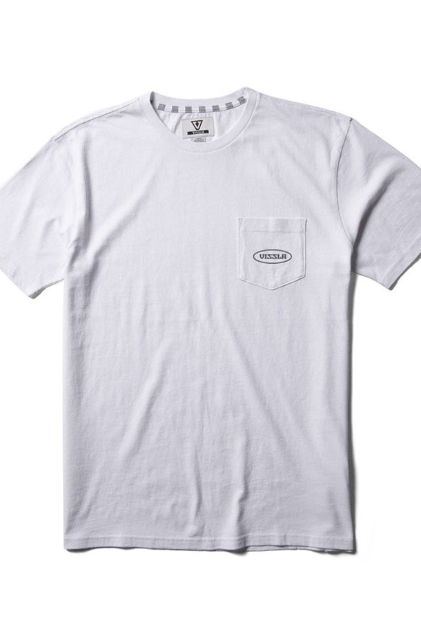 VISSLA - 반팔티셔츠 - Offshore Pleasures SS PKT Tee-WHT