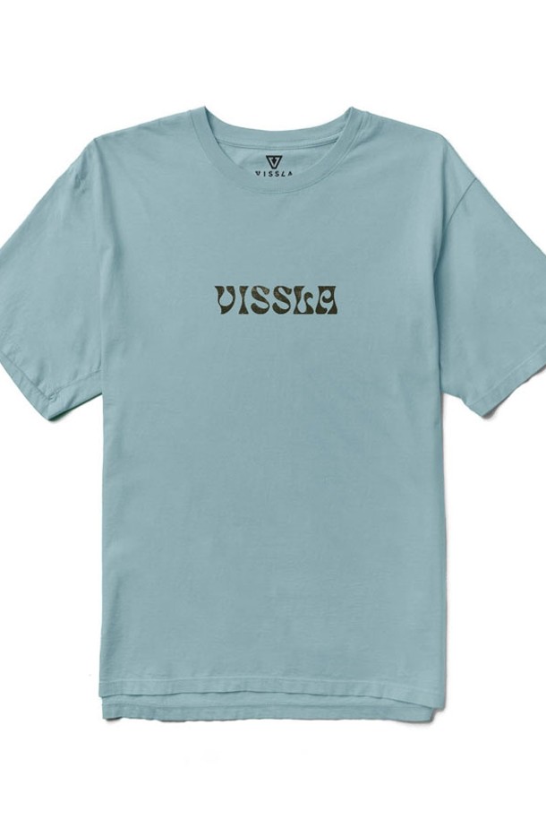 VISSLA - 반팔티셔츠 - Monkey Sea Organic Tee-SBL