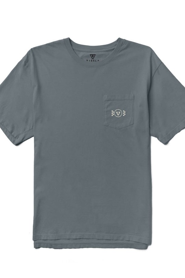 VISSLA - 반팔티셔츠 - Vissla Lounge Premium PKT Tee-GRA