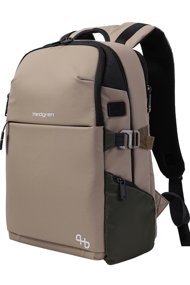 HEDGREN - 백팩 - [임직원몰]RAIL 비즈니스 백팩 RFID VINTAGE TAUPE ECO