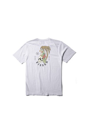 Parrodise SS PKT Tee-WHT