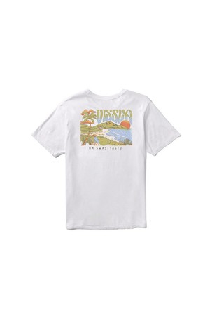 Bali Belly Premium PKT Tee-WHT