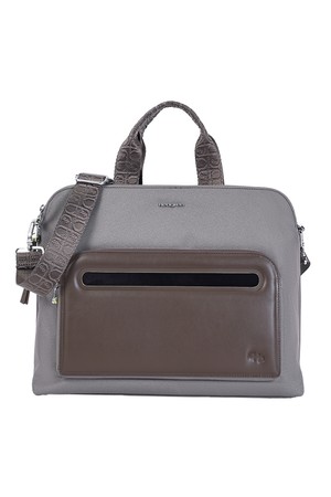 LUNGO 토트백 RFID VINTAGE TAUPE