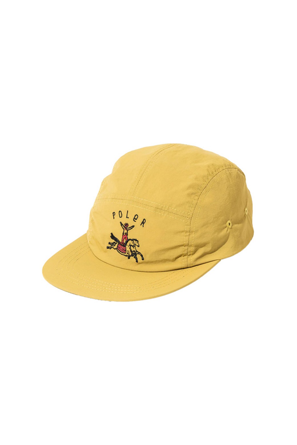 POLER STUFF FESTIVAL EMB NYLON CAP 홀스 EMB 5P 캡 MUSTARD