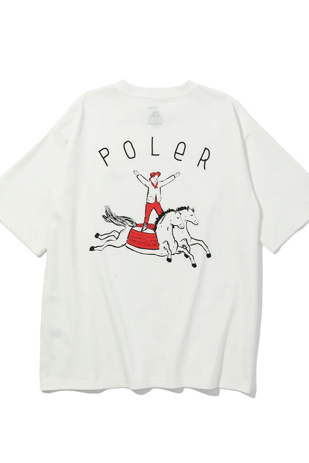 홀스 릴렉스 핏 티셔츠 WHITE는 캐주얼과 스트릿 스타일을 즐기는 남성을 위한 반소매 티셔츠입니다. 봄, 여름 시즌에 적합하며, 릴렉스 핏으로 편안한 착용감을 선사합니다. 면 소재로 제작되었으며, 말과 카우보이 캐릭터 그래픽 프린트가 가슴과 등면에 디자인되어 개성 있는 스타일을 연출합니다.
