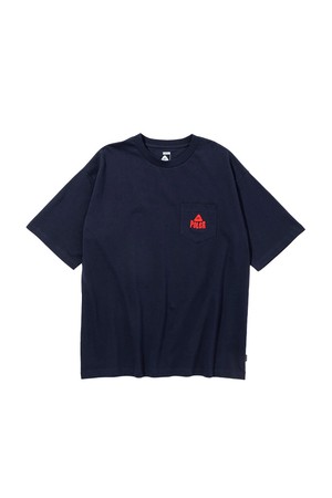퍼지 스터프 릴렉스 핏 포켓 티 NAVY