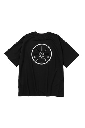 CU 80S VINTAGE CRACK LOGO GARAMENTS DYING S/S T-SHIRTS 차콜_