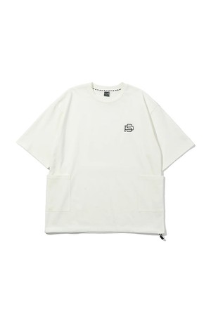 쿨 맥스 아우터 포켓 티 WHITE