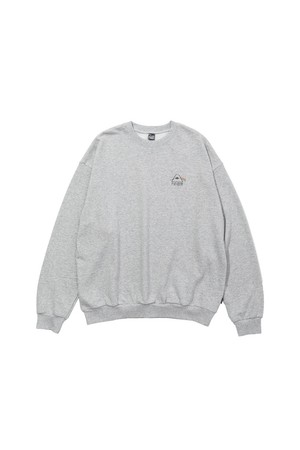 싸이키델릭 로고 크루 HEATHER GRAY