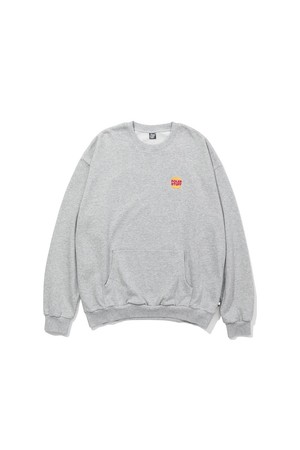 스팀드 햄스 캥거루 크루 HEATHER GRAY