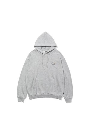 싸이키델릭 로고 후드 HEATHER GRAY