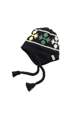 베어 파우 플랩 비니 BLACK