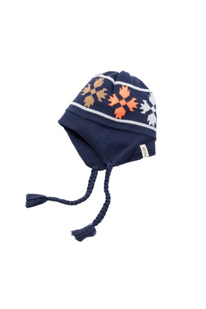 베어 파우 플랩 비니 NAVY