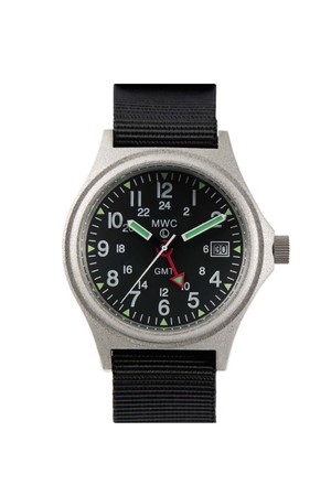 [MWC시계] G10 10Bar GMT 24H - 실버X블랙