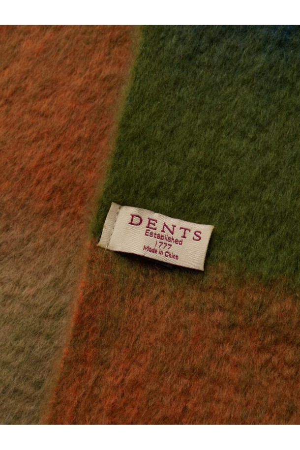 Dents - 스카프/머플러 - 덴츠 컬러풀 체크 소프트 머플러 - 칠리