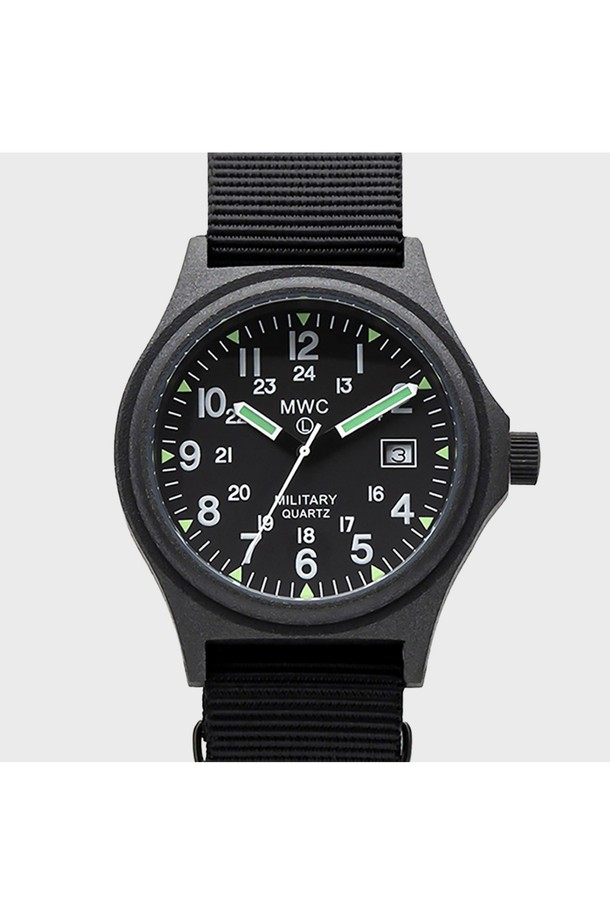 MWC WATCH - 기타소품 - [MWC시계] G10 배터리해치 24H PVD - 블랙X블랙