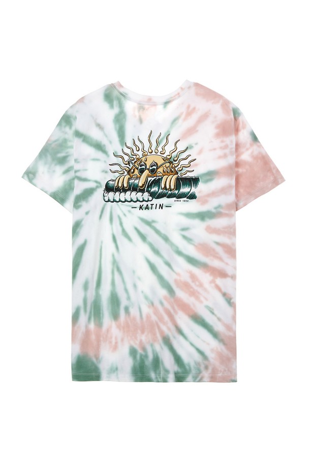 틸, 핑크, 화이트 색상으로 제공되는 GOLDEN GUY 반팔 티셔츠는 남성용 캐주얼 스타일의 상의입니다. 면 소재로 제작되었으며, 타이다이 패턴과 위트있는 그래픽 프린팅이 돋보이는 디자인이 특징입니다. 스탠다드 핏의 라운드넥, 반소매 디자인으로 봄, 여름철 일상복으로 편안하게 착용하기 좋습니다.
