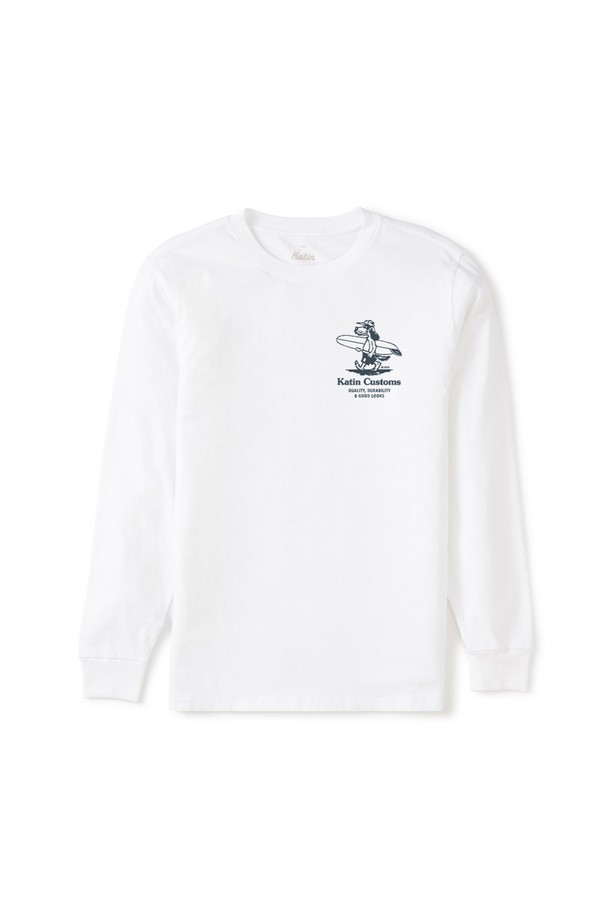 부드러운 촉감의 오가닉 코튼 100% 소재로 제작된 루(Lou) 긴팔 티셔츠 - 화이트입니다. 릴랙스핏으로 편안하게 착용 가능하며, 캐주얼, 스트릿 스타일을 연출하기 좋습니다. 귀여운 강아지 그래픽 디자인이 포인트이며, 일반 티셔츠보다 2-3cm 긴 기장으로 제작되어 트렌디한 룩을 연출합니다. 서핑, 일상생활, 동네 마실룩, 여행룩 등 다양한 TPO에 활용할 수 있으며, 래쉬가드 위에 레이어링하여 개성 있는 스타일을 완성할 수 있습니다.
