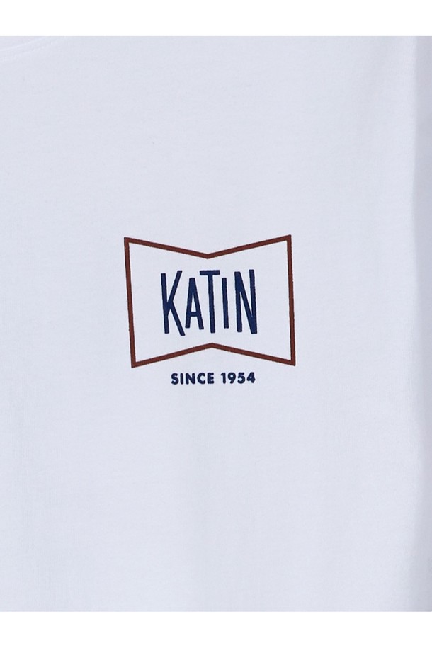 KATIN - 반팔티셔츠 - 그러비 Ⅱ 반팔 티셔츠 - 화이트