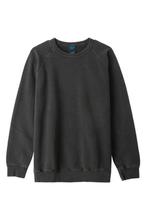 피그먼트 다잉 헤비코튼 맨투맨 - 블랙