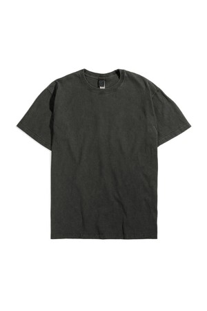 피그먼트 다잉 반팔 티셔츠 - 블랙