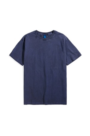 피그먼트 다잉 반팔 티셔츠 - 네이비