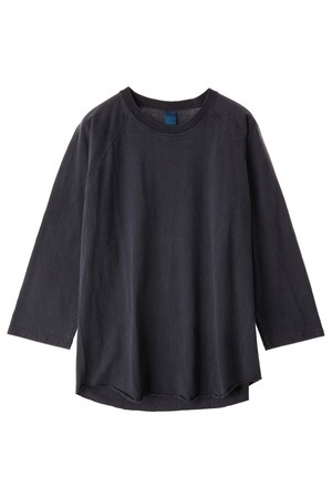 피그먼트 다잉 베이스볼 티셔츠 - 네이비