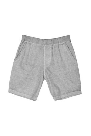 9oz 헤비코튼 트레블 반바지 - 피그먼트 애쉬